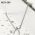 Reusable V-Shaped metal ceiling grid signage clip, MV-260