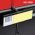Metal Merchandising Strip With Sign Channel / Scan Plate. Fits into Shelf Perforations, MS-28