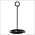 SPC-575, Black Spiral Base Sign Holder, 5"High