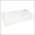Acrylic Slatwall Display Tray with High Wall, 24"W x 8"D x 3"H, Has Extra Support, Durable Shelf Organizer. ASDT-2483