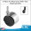 2" Plastic Caster, Twin Wheel, Non-Locking with 1" Stem for Garment Racks and Dump Bins, Item# CTW10