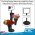 Floral Display Stand  – Includes 3 Plastic Vases & 11 x 7 inch Sign Holder, FDC-165016