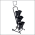 Mobile Floral Display Cart – Includes 6 Plastic Vases & Sign Holder, MFDC-155920