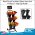 Mobile Floral Display Cart – Includes 6 Plastic Vases & 11 x 7 inch Sign Holder, MFDC-155920