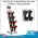 Mobile Floral Display Cart – Includes 8 Plastic Vases & 11 x 7 Sign Holder, MFDC-156920