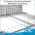 Shelf Divider, 3" tall x 10" long x 3" wide, Thermo-Formed, Adhesive Mounting, clear shelf partition, TFD-410