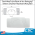 PAPER Hang Tab Delta Style Slot Hole "BOX TOP", 2.9375" W x 1.375" H FLAT, Attaches to Tops of Boxed Packaging, ETR-29375-1375