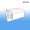 Data Strip Sign Holder- Clear Plastic Material, EG-42