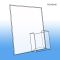 8.5" x 11" Easel Sign Holder w/ Fold, Peel & Stick Brochure Pocket, Assembled, PCH-8145