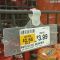 Locking strap wire fixture label holder, LHD-4