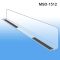 1" x 11-9/16" Econo-Line Shelf Divider, MSD-1512, Magnetic Mount