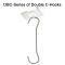 6" Double C Hook, DBC-6, in stock and ready to ship, by Clip Strip Corp.