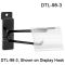Data-Tag™ 3" Wide Label Holder for T-Scan Style Metal Display Hooks, DTL-98-3