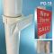 adhesive back pole gripper, PG-13