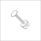 Viking Clip Fastener, ½" Clear, NC-12CL, in stock and ready to ship. By Clip Strip® the leader in everything POP!
