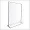 Item #407, Top Loading Acrylic Sign Holder 8.5 x 11 inches