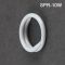 white spiral ring sign and swatch holder, SPR-10W