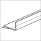 Slim-Line Shelf Edge Front fence, 48" Long, SD-FF-48